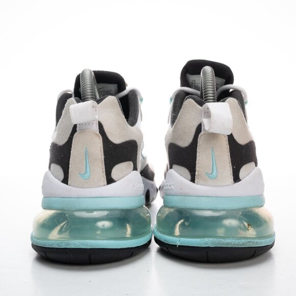 NIKE Air Max 270 React Photon Dust Aurora Green Black women's size 6.5 - Picture 8 of 11